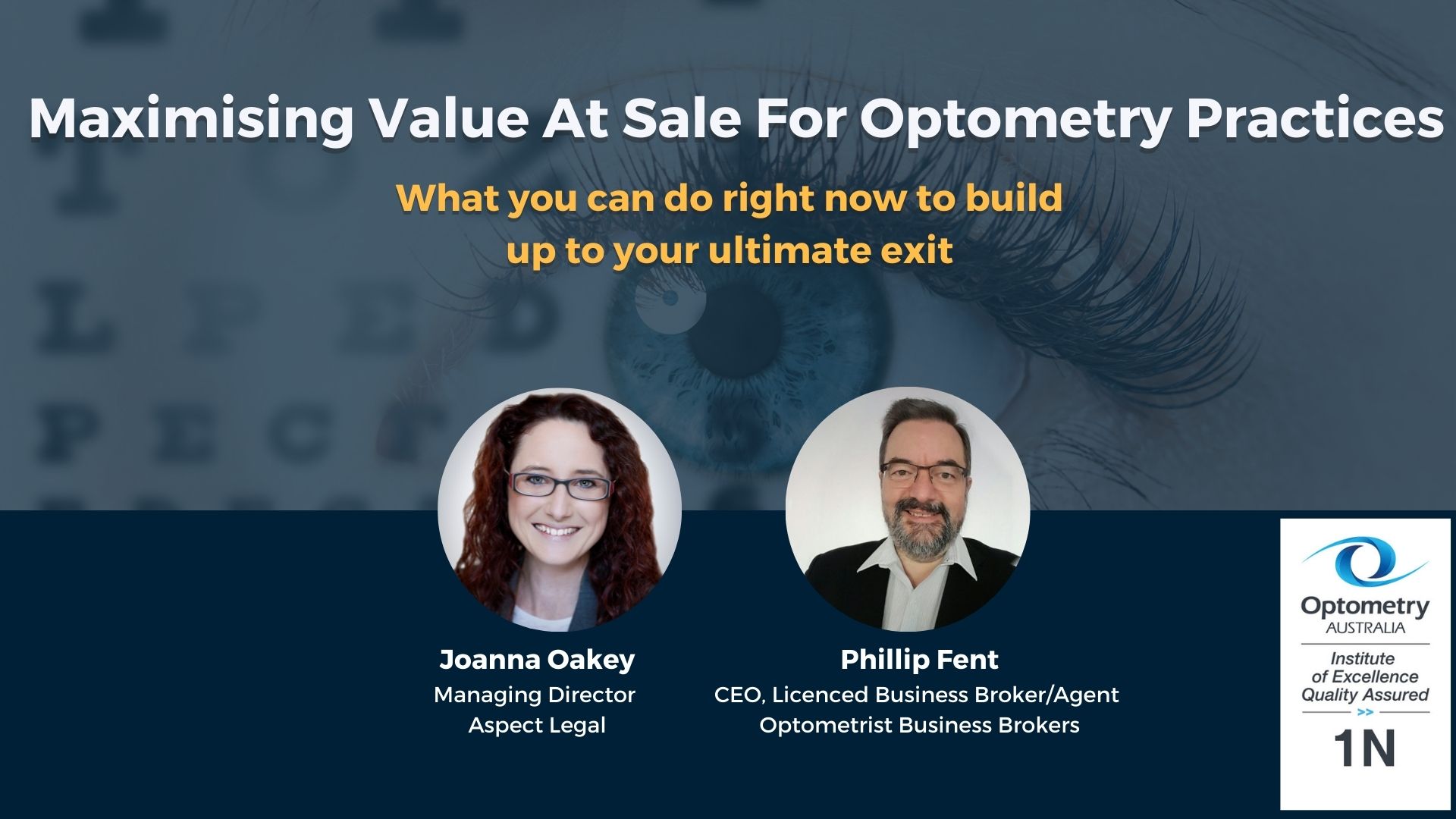 Maximising Value At Sale For Optometry Practices